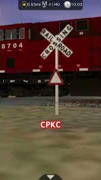 Trainz driver 2 (CPKC series) #train #trainsim #cpkcrailway #trainzrailroadsimulator