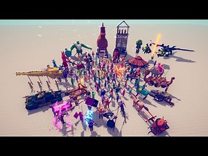 ALL UNITS BATTLE ROYALE | TABS - Totally Accurate Battle Simulator