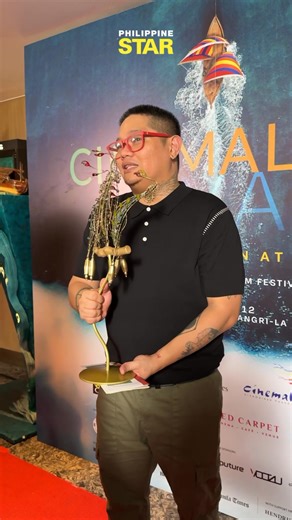 56K views · 170 reactions | CARL PAPA BAGS HIS 2ND BEST FILM AWARD IN CINEMALAYA Director Carl Papa wins his second best film award with his short-length feature, “The Next 24 Hours” during the Cinemalaya 21 awards night. He first won the award with his full-length feature, “Iti Mapukpukaw” at Cinemalaya 19 in 2023. (Video by Rona Amparo/The Philippine STAR) | Philippine Star | Facebook