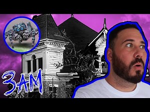 Exploring The Haunted Spider Witch House At 3AM