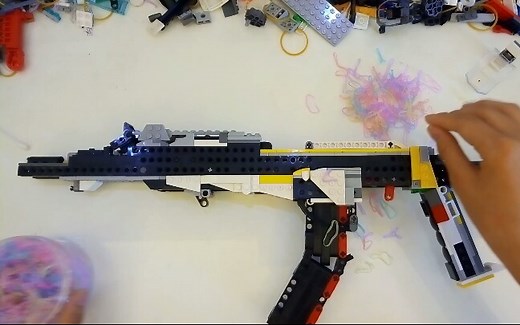 乐高枪全自动MN的原理