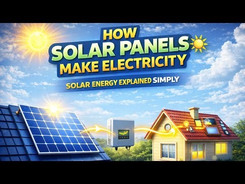 How Solar Panels Make Electricity ☀️ | Solar Energy Explained Simply