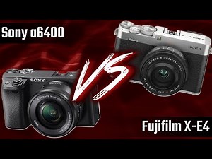 Sony a6400 vs Fujifilm X-E4 - Quick Specs Comparison