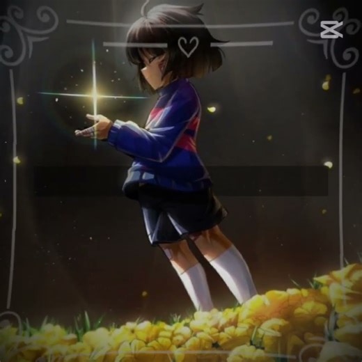 !~frisk'~~♡~~'heart&soul~☆~#undertale #trend #flowey-♧!