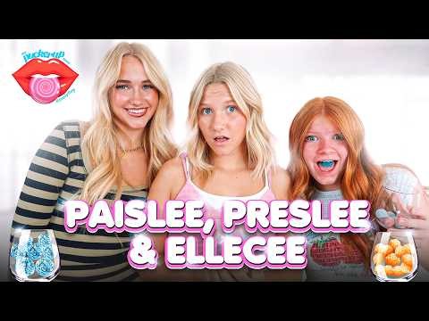 PAISLEE PRESLEE ELLECEE NELSON SISTER CHALLENGE on PUCKER UP!
