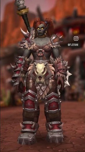 🔥 Achievement Unlocked: Mag'har Orc Heritage Armor Set! 🔥