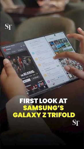 First look at Samsung's Galaxy Z TriFold