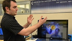 3D gesture control, destined to restore a sense of touch