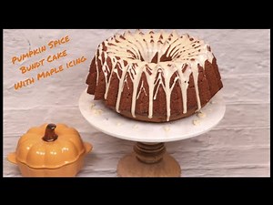 Moist Pumpkin Spice Bundt Cake Recipe ~ Pastel Bundt de Calabaza y Especias