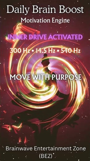 Instant Motivation Boost With Powerful Binaural Beats + Isochronic Tones