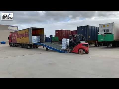 Video demonstration Rampe de chargement Mobile AZ RAMP Gamme EASY