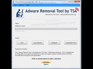 Free Adware Removal Tool