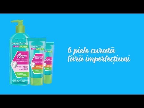 Îngrijirea tenului gras cu tendință acneică - Gerovital Stop Acnee
