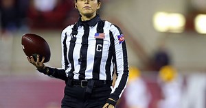 Amanda Sauer is the first out pro-football referee - Outsports