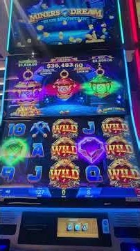 NEW GAME! MINERS DREAM BLUE MOUNTAIN! BONUS FEATURE! #slot