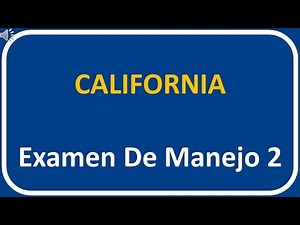 Examen De Manejo De California 2