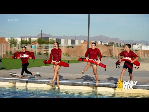 Junior lifeguard training at Revel Surf Park