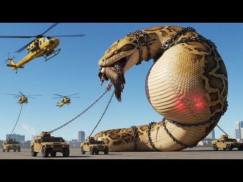 Brave Heroes Save Vulture From Giant Python's Terrifying Attack