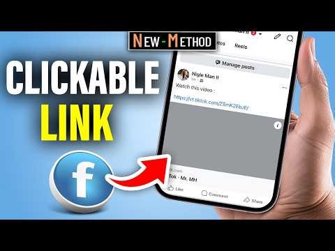 How To Add Clickable Link On Facebook Post ( Step-by-Step )