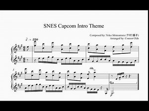 SNES CAPCOM Intro Theme - Full Transcription