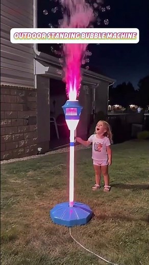 Automatic Light-Up Street Lamp Bubble Machine-SUY