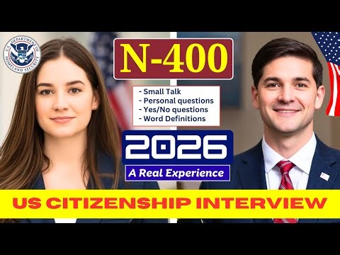 Actual Interview of U.S. Citizenship I Small Talk I N-400 Naturalization Interview and Test #n400