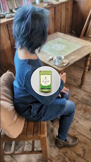 【髪の毛を藍染め】Hair dyed with indigo