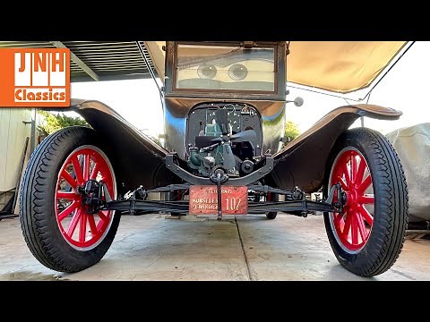 A Forgotten Model T (Episode 11) Front Suspension & Engine Install