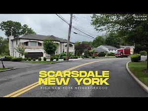 Scarsdale, New York Tour -4K Video-