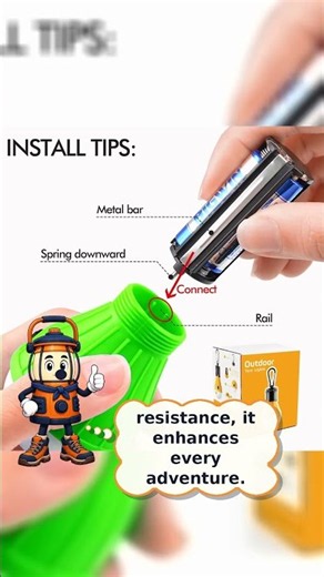 Portable LED Camping Light with Clip Hook – Bright & Compact