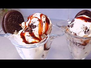 Easy Homemade Oreo Ice Cream Recipe | How to make Oreo Ice Cream at Home | Only 4 Ingredients