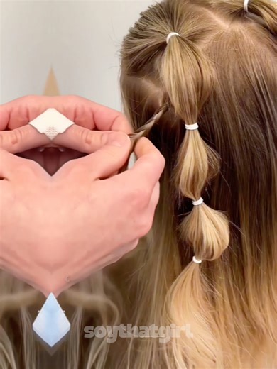 Peinado Aesthetic MUY FÁCIL: Bubble Braids Tutorial