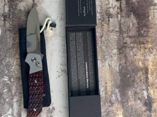 柒拾伍：Pro-Tech Knives Custom: ATCF Auto - Two Tone/Jigged Bone CPM-Magnacut steel