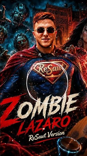 LAZARO - Zombie (ReSawt Version) | Modern Moroccan Rai-Pop & Rap Fusion #rapmaroc #shortmusic