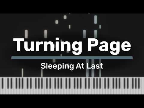 Turning Page - Sleeping At Last | Piano Cover + Sheet Music