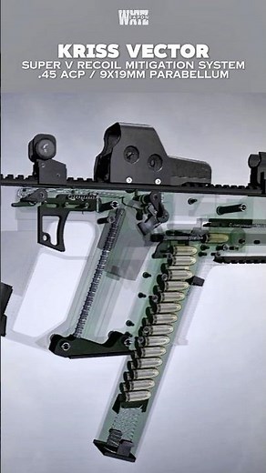 KRISS Vector | Internal Animation #Shorts