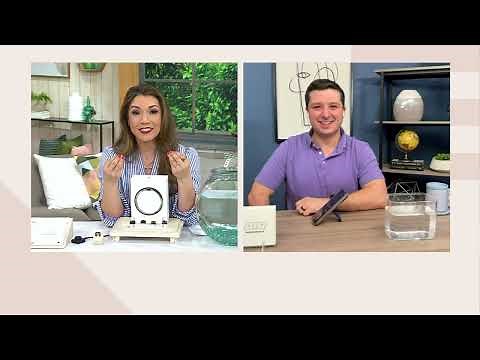 Ultrahuman AIR Titanium Waterproof Smart Ring on QVC