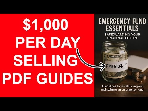 $1,000 PER DAY Selling PDFs Using This Tool | PDF Farming | AI Digital Products