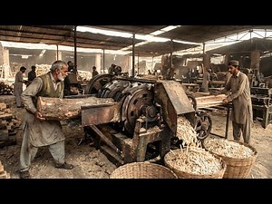 How Popsicle Sticks Are Made | Wooden Ice Cream Stick Mass Production