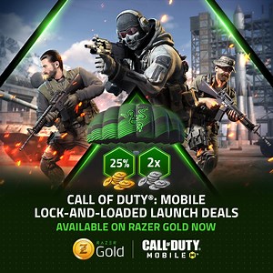 15 reactions |  Call of Duty: Mobile is now on Razer Gold! Get 25% bonus Razer Gold and earn 2x more Razer Silver when you recharge on COD:M. ✨ Whatever you play, pay with Razer Gold. Till May 15, 3.59pm UTC. T&Cs apply. | Razer Gold | Facebook