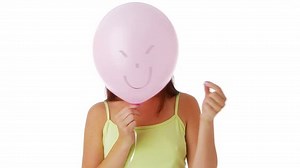 Woman Pops Balloon Front Her Face Stock Footage Video (100% Royalty-free) 1292848 | Shutterstock