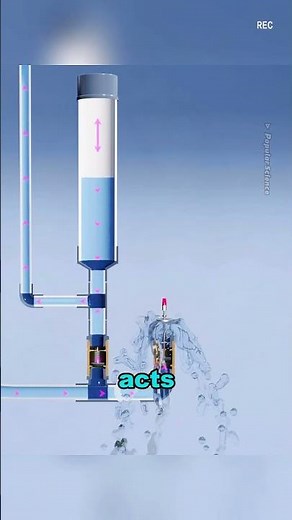 The water hammer pump is a brilliant invention