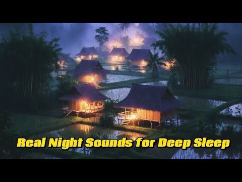 #1 ASMR Night Crickets – Deep Sleep Sounds for Insomnia (No Talking)