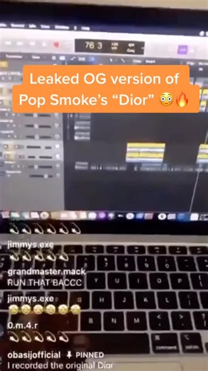 Leaked Original Version of Pop Smoke’s 'Dior'