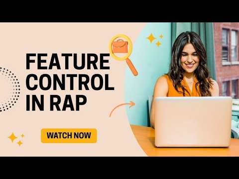 19. Feature Control in RAP Explained Simply | ABAP RAP Tutorial for Beginners