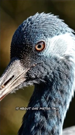 From funny steps 😆 to a serious message 💔 Save the Blue Crane before silence takes over 🐦#NatureCare