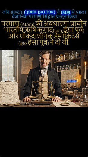 Ai shorts | From philosophical thought to scientific breakthrough! 💡 The atom, first imagined by Greek philosopher Democritus as ‘Atomos,’ got its... | Instagram