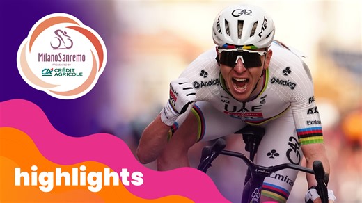 Photo finish thriller as big names fight for glory! 🥵| Highlights Milano-Sanremo Crédit Agricole 2026