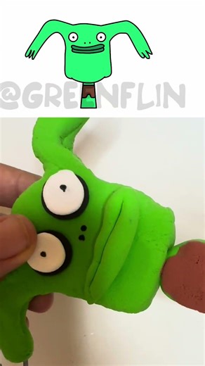 I Made Sprunki OC: Mr frog (from smiling friends)#sprunki #incredibox #sprunkioc #clayart