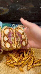 36K views · 598 reactions | You’ve gotta make these N’Duja Fried Chicken Tenders 襤 AD / Made into a sandwich with a Deli Kitchen Sliced Focaccia with some Chips and Slaw  #friedchicken #chickentenders #sandwich #airfryer #delikitchenuk #focaccia #comfortfood #scran | Elburritomonster | Facebook